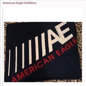 American Eagle outfitters fleece throw! FIRM